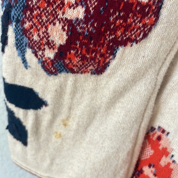 ANTHROPOLOGIE RARE BIRD FORET SLEEPING ON SNOW SWEATER CARDIGAN MEDIUM - Picture 6 of 6